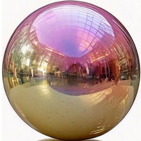 Pallone PVC decorativo Ø 200 cm iridescente