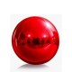 Pallone PVC decorativo Ø 60 cm rosso