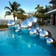 Pallone PVC decorativo Ø 100 cm bianco
