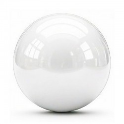 Pallone PVC decorativo Ø 80 cm bianco