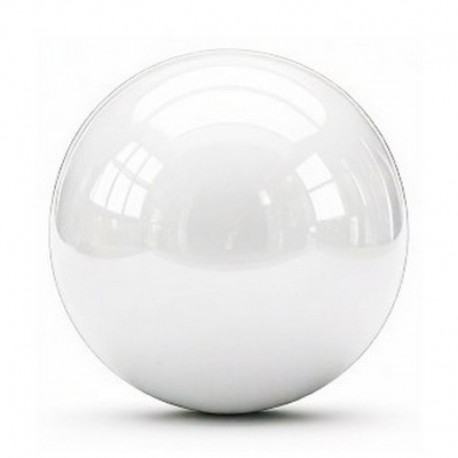 Pallone PVC decorativo Ø 80 cm bianco