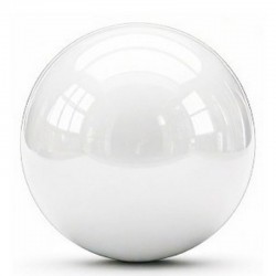 Pallone PVC decorativo Ø 100 cm bianco