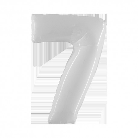 Pallone Numero 7 Bianco 100 cm