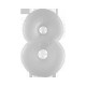 Pallone Numero 8 Bianco 100 cm