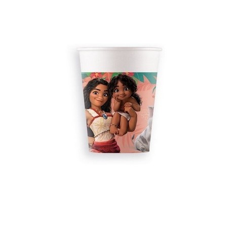 8 Bicchieri Plastica Oceania 200 ml