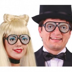 Occhiali Occhi Finti Montatura Nera