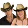 Cappello Cowboy Sparkling Gold