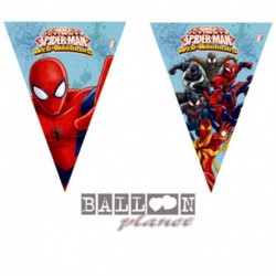 Festone Bandierine Spiderman 200 cm