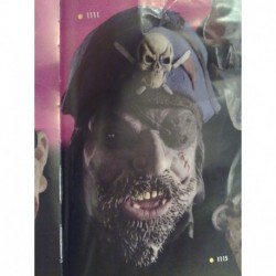 Maschera Lattice Pirata Horror