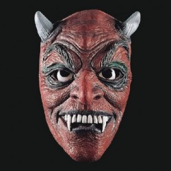 Maschera Lattice Diavolo Rosso