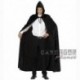 Costume Mantello Velluto Nero