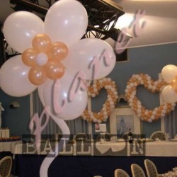Decorazione Fiori e Cuori