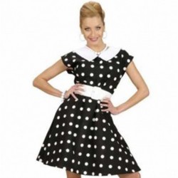 Costume Nero Pois Anni 50 