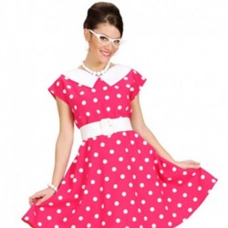 Costume Rosa Pois Anni 50