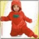 Costume Baby Fragola