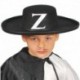 Cappello Zorro Bambino Nero