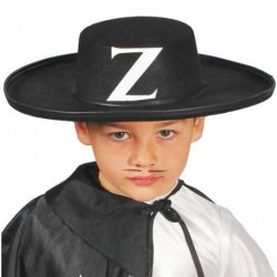 Cappello Zorro Bambino Nero