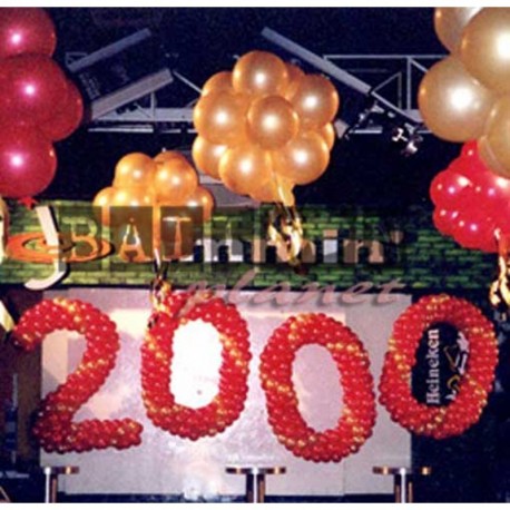 Decorazione Capodanno 2000