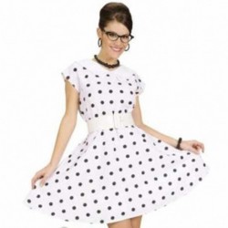 Costume Bianco Pois Anni 50