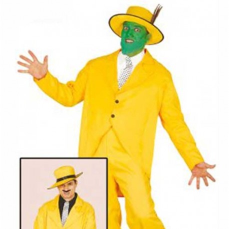 Costume Gangster Giallo The Mask