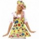 Costume Lady Clown A Pois