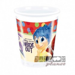 8 Bicchieri Plastica Inside Out 200 ml