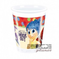 8 Bicchieri Plastica Inside Out 200 ml