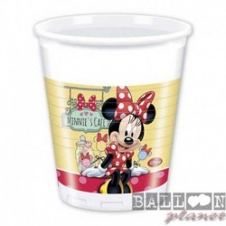 8 Bicchieri Plastica Minnie 200 ml