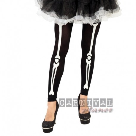 Leggins Ossa Halloween