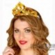 Corona Diadema Oro Full Paillettes