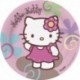 8 Piatti Tondi Carta Hello Kitty 18 cm