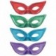 Maschera Plastica Papillon Metallizzata