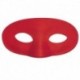 Maschera Plastica Domino Rossa