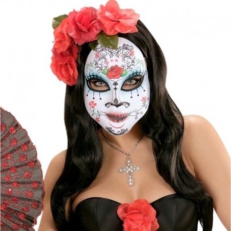 Maschera Tessuto Muerte Calaveras