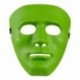 Maschera Plastica Anonimo Verde