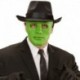 Maschera Plastica Anonimo Verde
