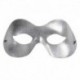 Maschera Tessuto Fidelio Argento