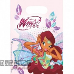 6 Loot Bags Winx 18x22 cm