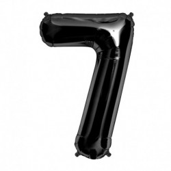 Pallone Numero 7 Nero 90 cm