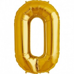 Pallone Numero 0 Oro 90 cm