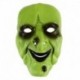 Maschera Plastica Strega Verde