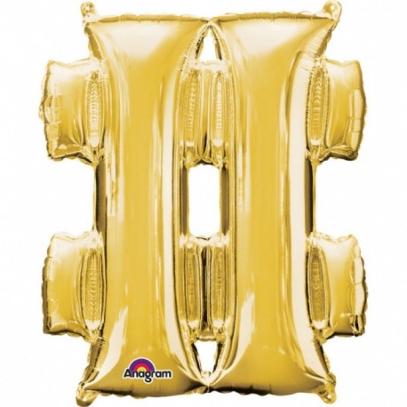 Pallone Simbolo # Oro 90 cm