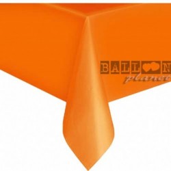 Tovaglia Plastica Arancio 137x274 cm