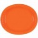 8 Vassoi Carta Arancio 30x25 cm