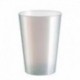 10 Bicchieri Plastica Bianchi 230 ml