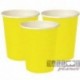 14 Bicchieri Carta Gialli 266 ml