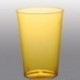 10 Bicchieri Plastica Gialli 230 ml