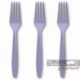 24 Forchette Plastica Lavanda 18 cm