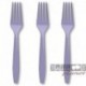 24 Forchette Plastica Lavanda 18 cm