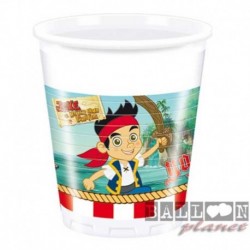 8 Bicchieri Plastica Jake 200 ml